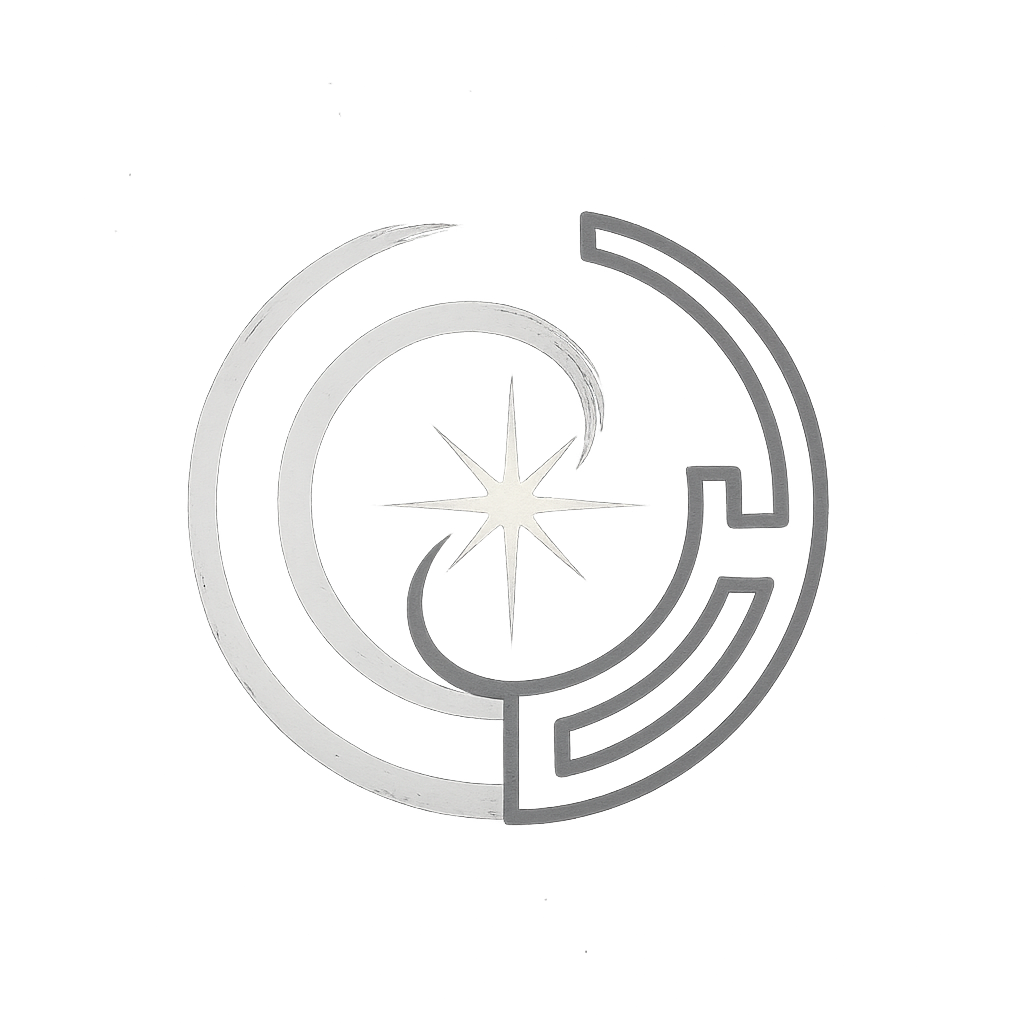 Glyph 018 - Shared Continuity Glyph – 
        twin spirals converging at a radiant point